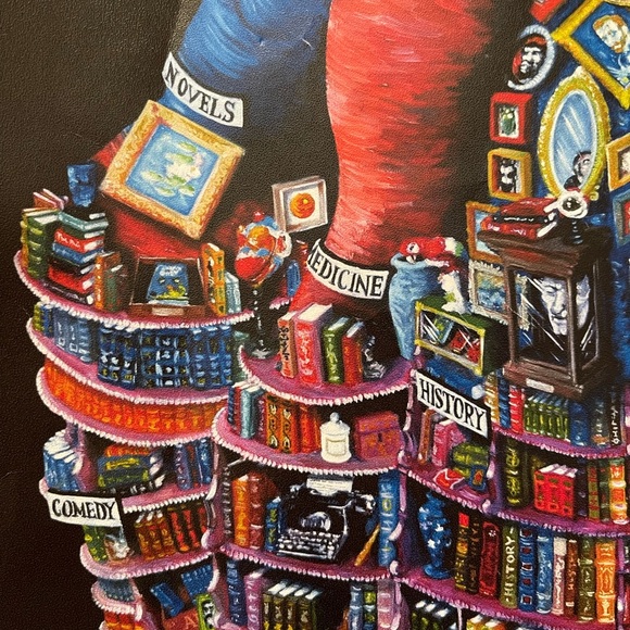 12 x 18 anatomical heart library print - Picture 4 of 6